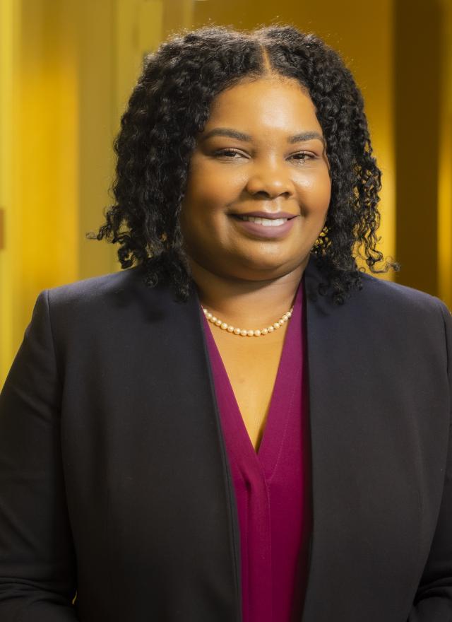 Assistant Dean for Student Affairs Valerie James