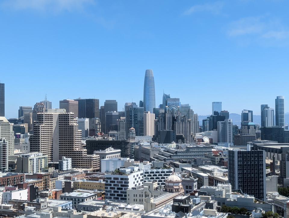 SF skyline photo from MSBA student Laksh Suryanarayanan 