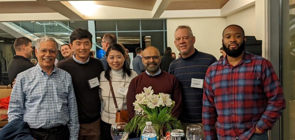 Faye Wu at a networking event