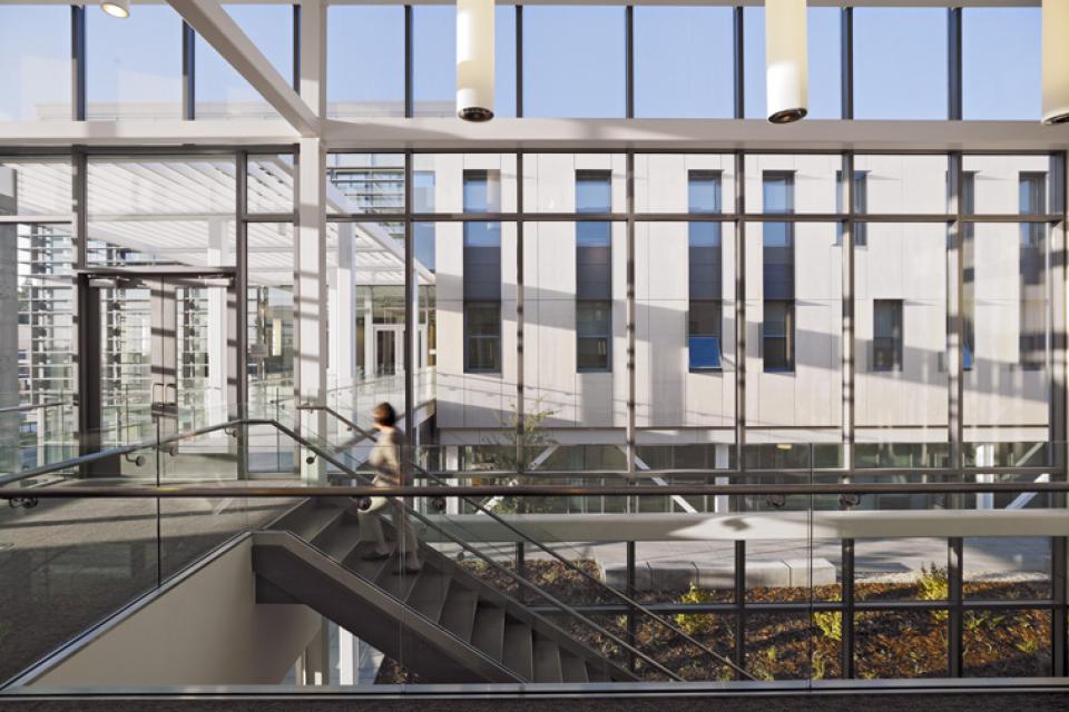 Gallagher Hall staircase