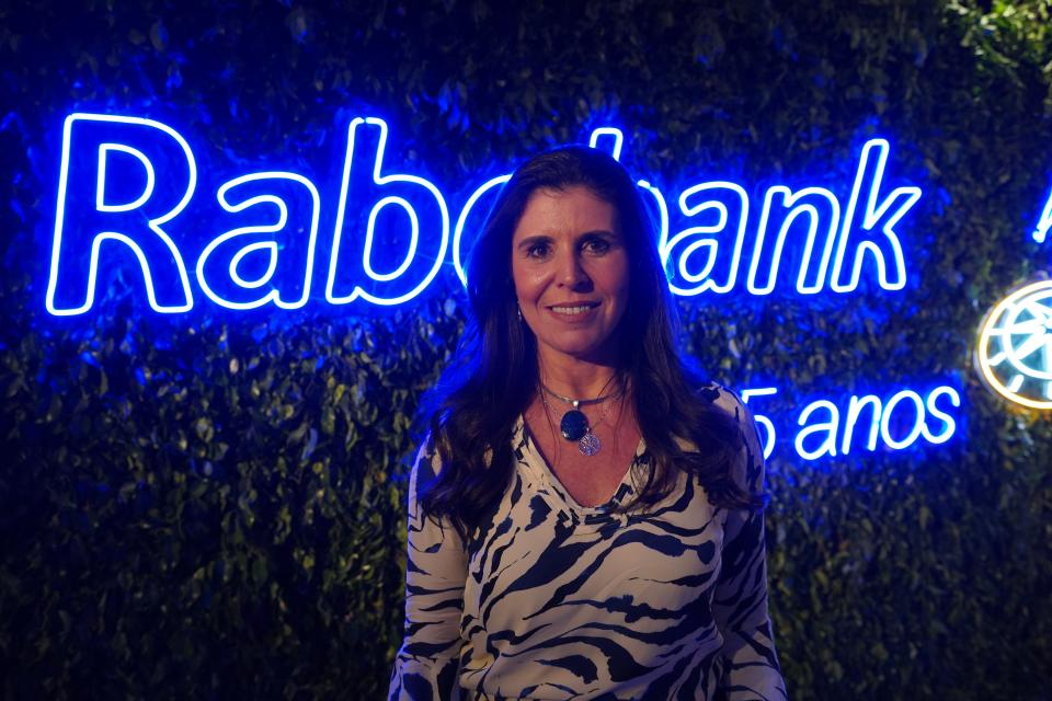 Fabiana Alves at a Rabobank event